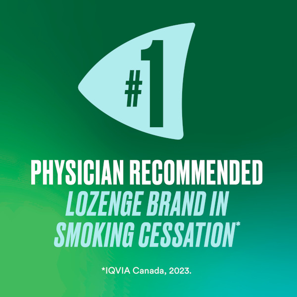 NICORETTE® is the Number One Physician Recommended Gum Brand in Smoking Cessation