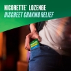 Nicorette Nicotine Lozenge, Discreet Craving Relief